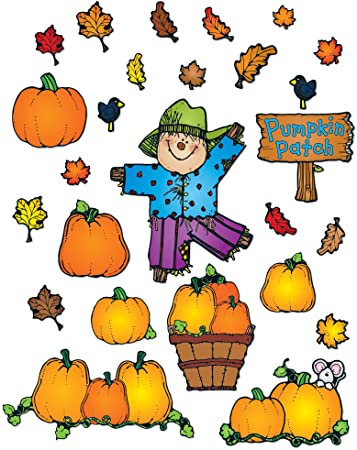 Pumpkin Patch Bulletin Board Set, Fall Classroom Décor