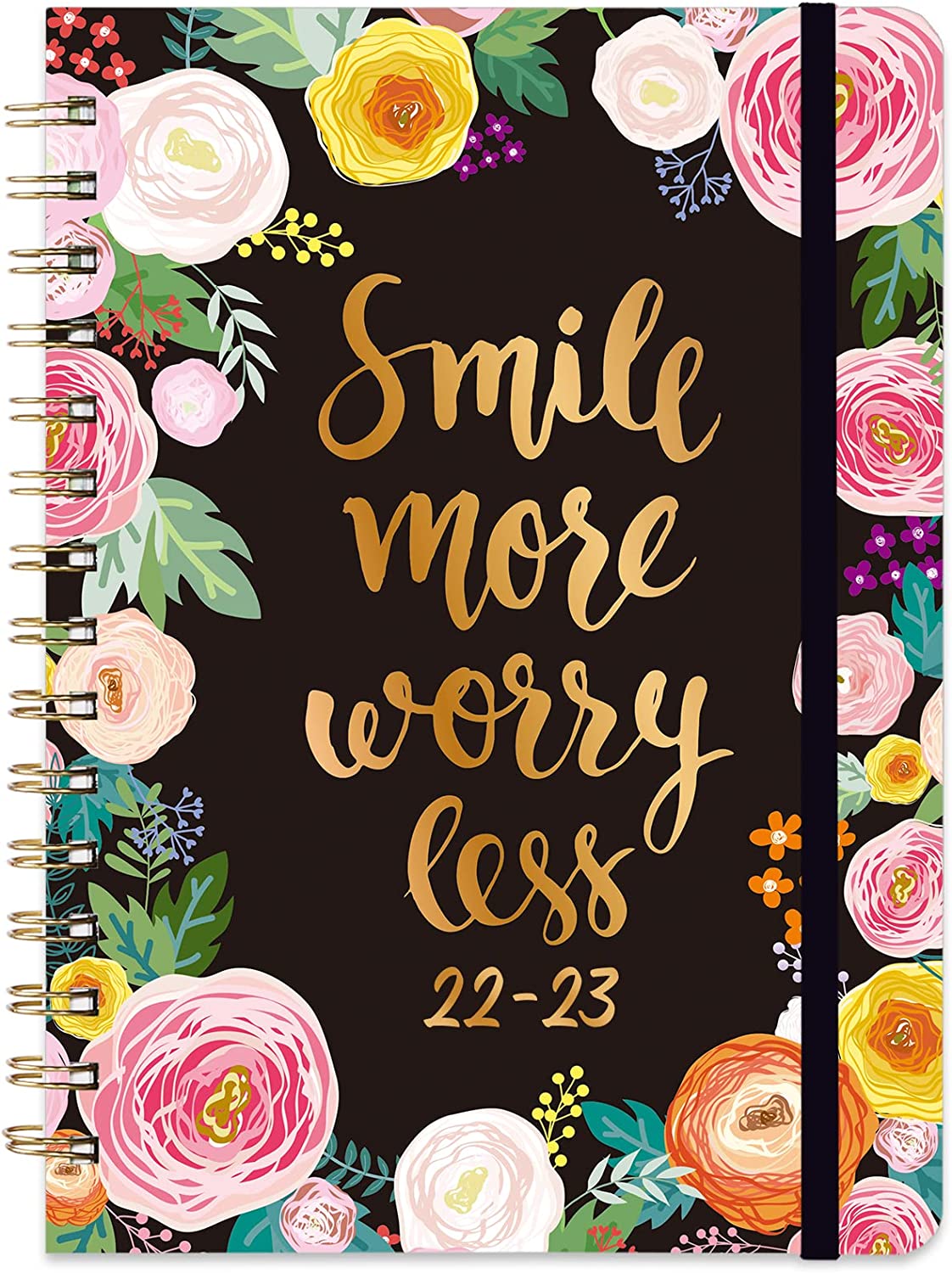 Smile more worry less Notebook