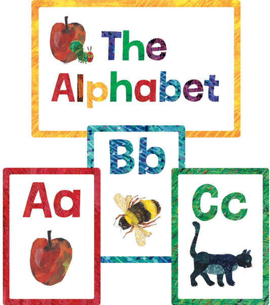 Carson Dellosa Education World of Eric Carle™ Alphabet Bulletin Board Set, 27 Pieces
