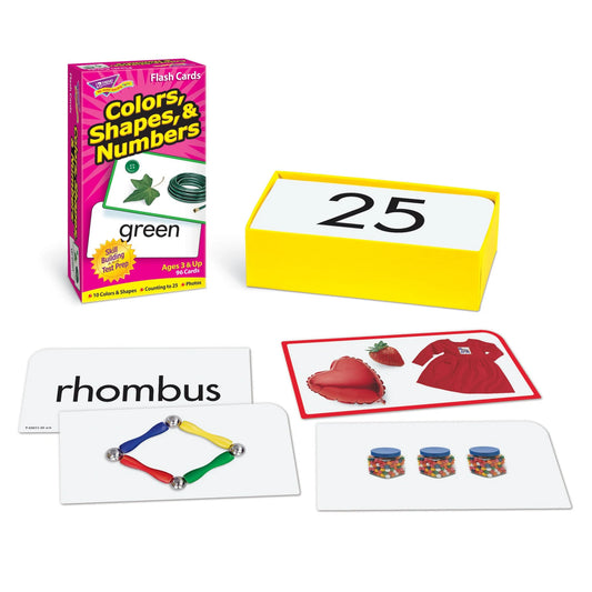 Colors, Shapes, & Numbers Flashcards