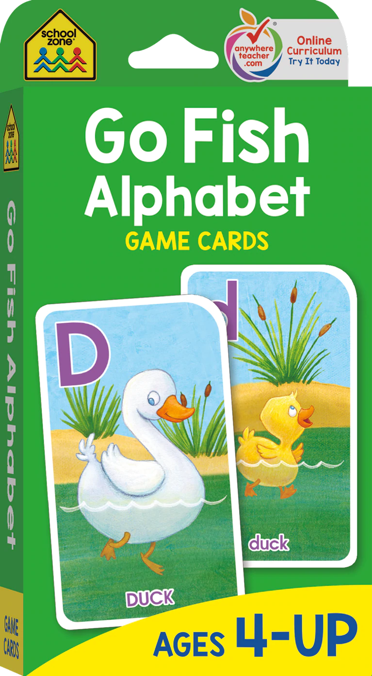 Go Fish Alphabet Flashcard Game