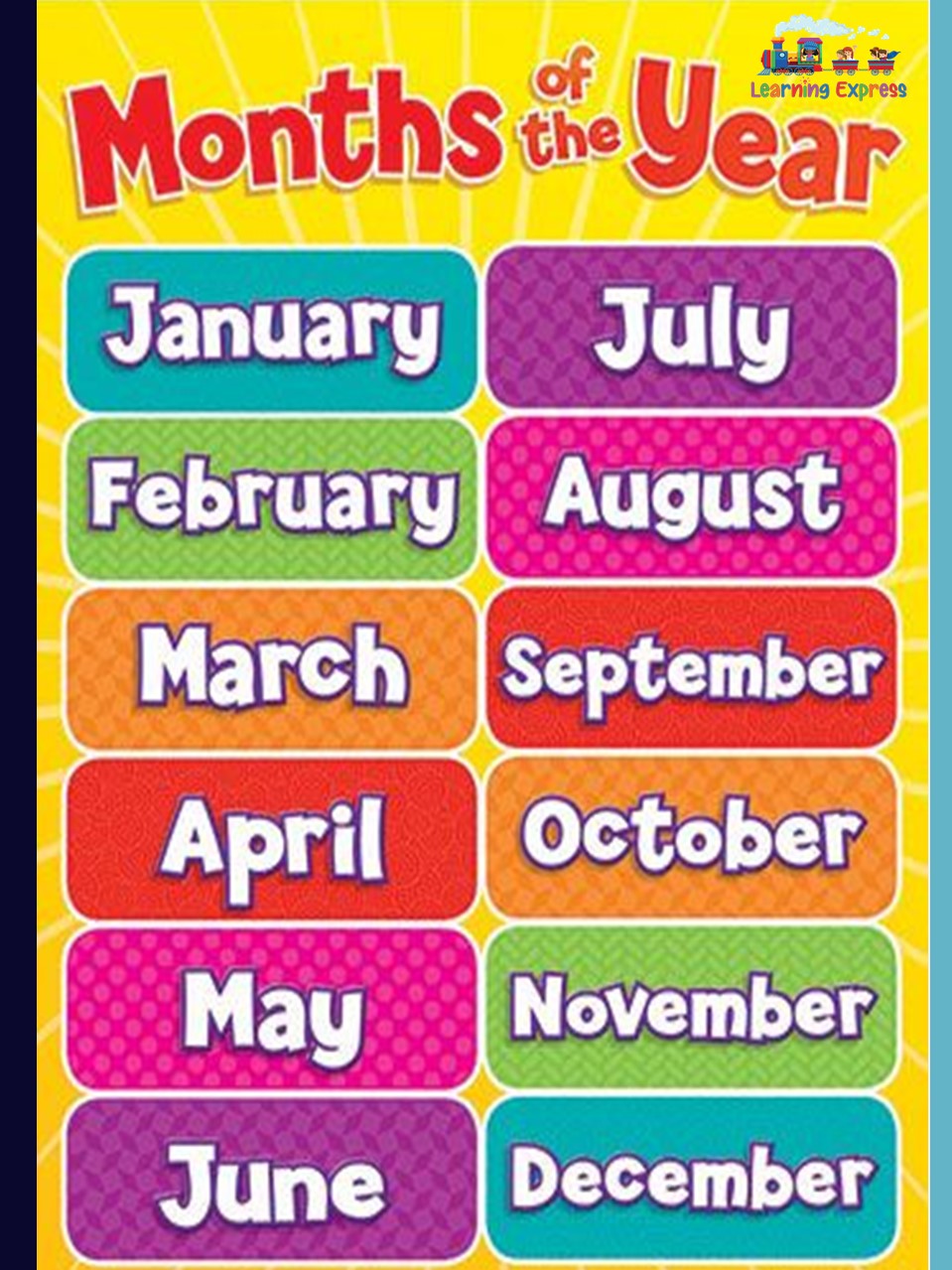 Month of the year Poster
