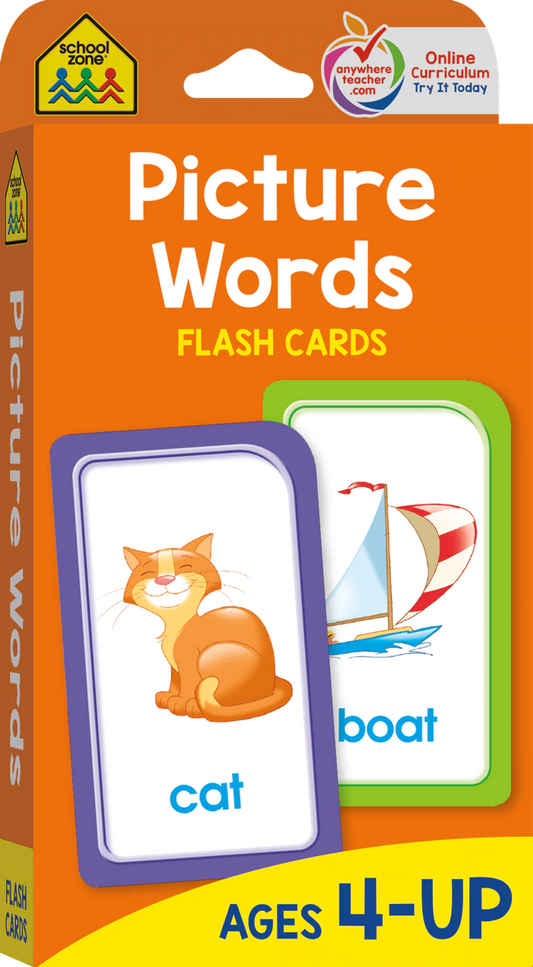 Picture Words Flash Cards