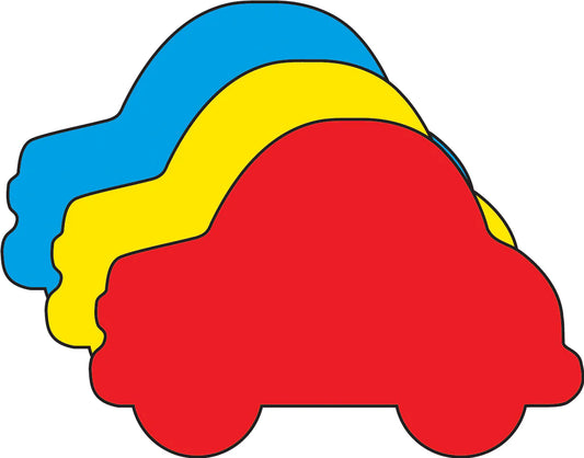 Car Tri-Color Creative Cut-Outs