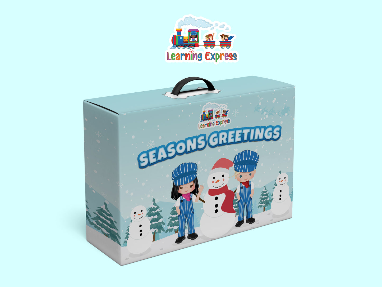 Seasons Greetings Suitcase