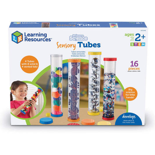 Primary Science Sensory Tubes, Set of 4