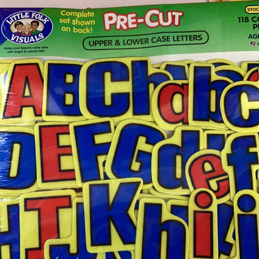 Word Building Felt Letters