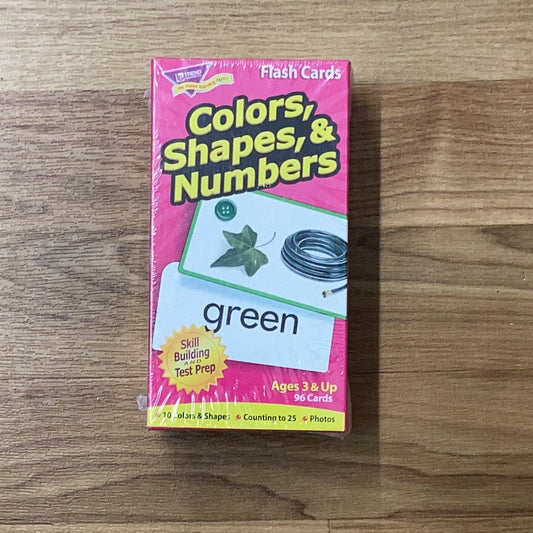 Trend Enterprise inc. Flash Cards Colors, Shapes, & Numbers