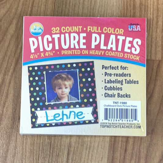 Top Notch Picture Plates