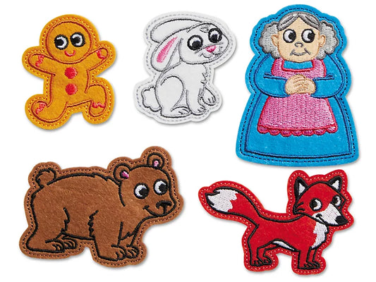 Gingerbread Man Storytelling Puppets